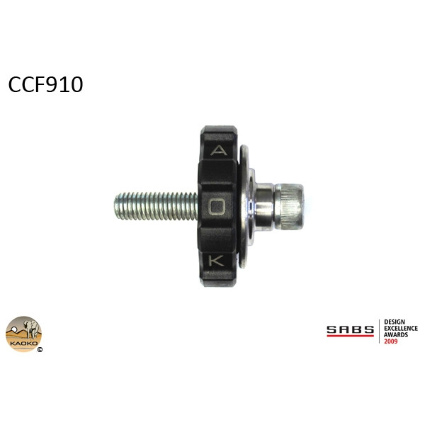 Kaoko Kaoko Throttle Stabilizer for BMW F800GS (2013-) & F700GS (2013-) : (for use with OEM steel back bone hand guards)